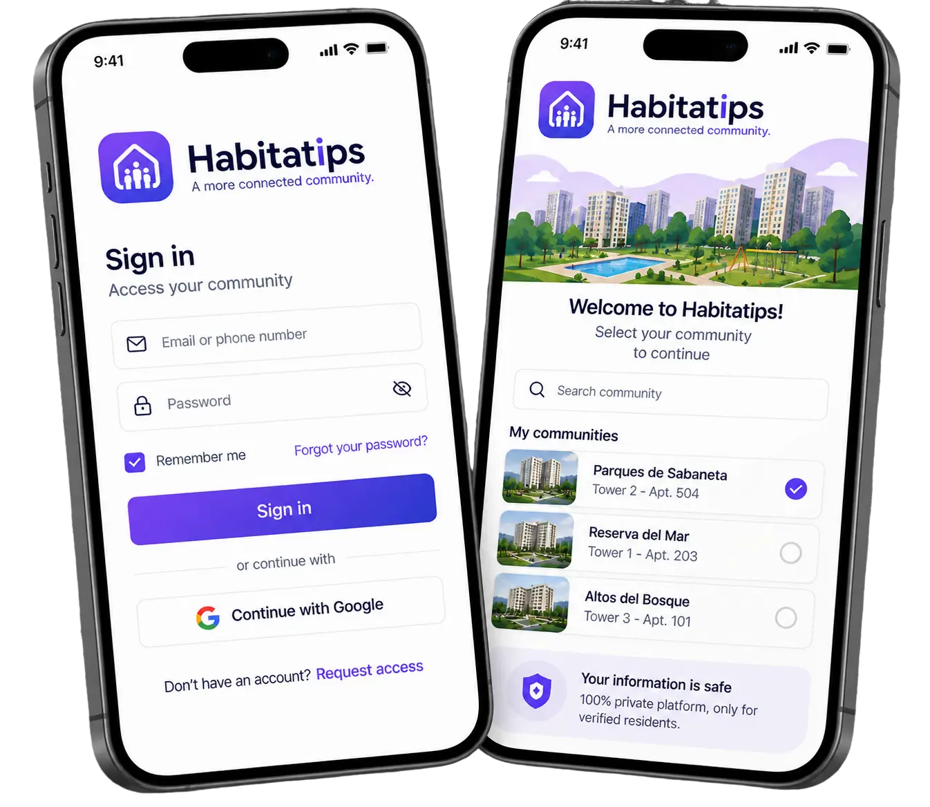 Habitatips community management platform
